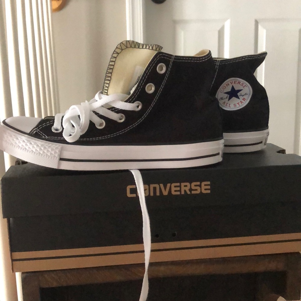 Black Converse Hightops